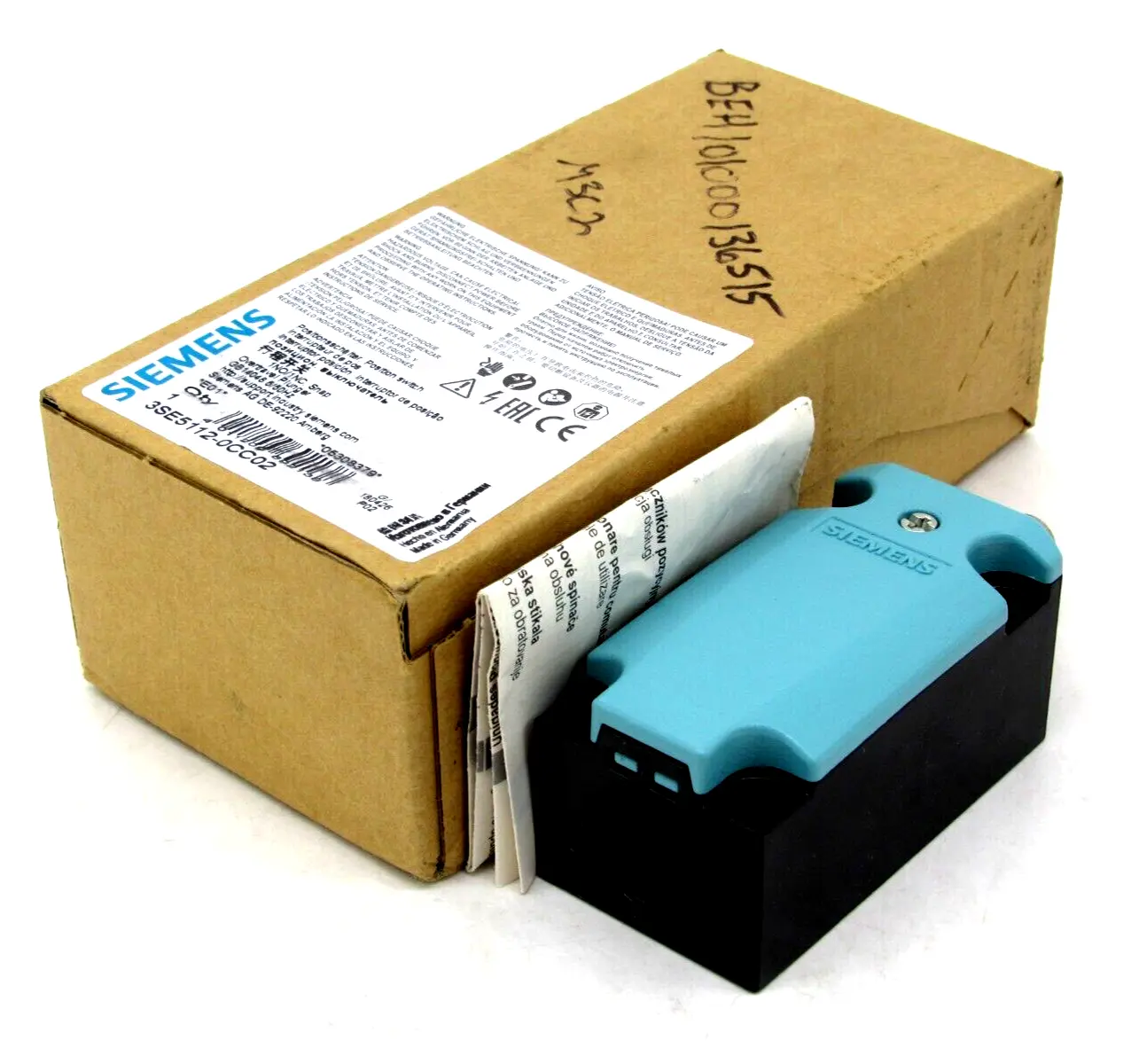 NEW SIEMENS 3SE5112-0CC02 POSITION SWITCH 3SE51120CC02