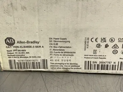 Used ALLENBRADLEY 1606XLS480E3 DIN Rail Power Supplies Ohio US | HGR 24 #1549575