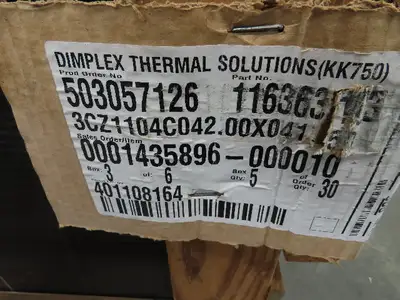 New | in-Stock DIMPLEX THERMAL SOLUTIONS _UNKNOWN_ Miscellaneous MRO Indiana US | Arrow Industrial #610264