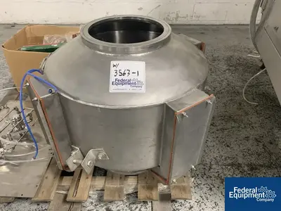 USED Vector 48/60 Vector Hi-Coater Coating Pan, Model HCT-48/60, S/S