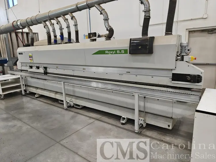 Used 2015 BIESSE ROXYL 5.5 SINGLE SIDED EDGEBANDER Edge Banders New York US | CAROLINA MACHINERY SALES #1566504