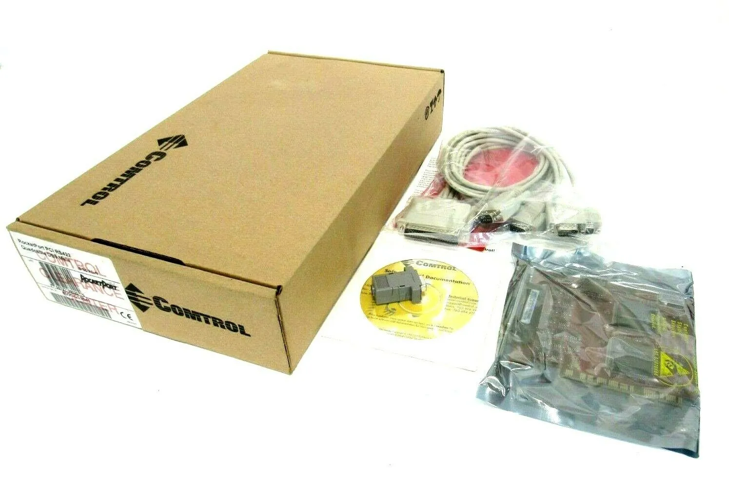 NEW COMTROL 98020-9 ROCKETPORT PCI RS422 QUADCABLE DB9 MALE 5300007 5000004