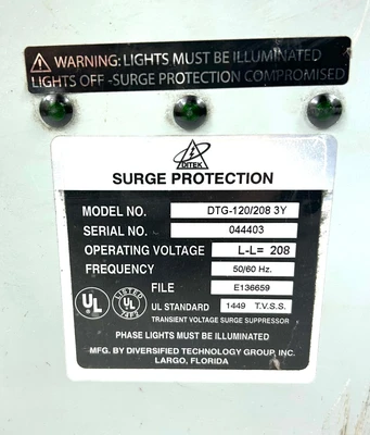 USED DITEK DTG-120/208 3Y
