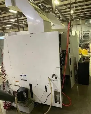 USED 2006 HAAS SL-20TAPL, AUTO PARTS LOADER, 5K RPM SPINDLE OPTION, REMOTE JOG HANDLE, CHIP AUGER