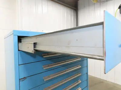 Nu-Era Modular Tool Storage Cabinet 10 Drawer 45x28x61" Stanley Vidmar Lista