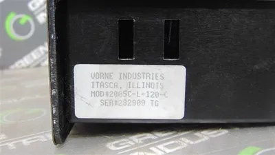 Vorne Industries 2005C-L-120-C Single Line Display Module Used