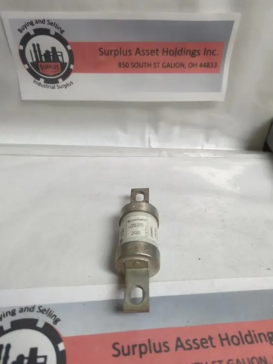 Used BUSSMANN 200M09C Miscellaneous Equipment (Electrical & Power) | Surplus Asset Holdings #1199746