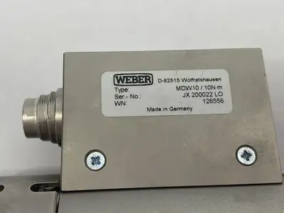 Used Weber Screwdriving Systems Dynamic Transducer 10 Nm, 2-tracks, 360 pulses, MDW10 Transducers Michigan US | Maverick Industrial Sales #1390737