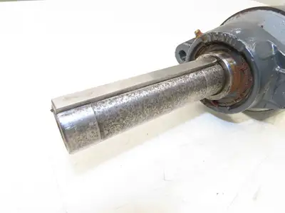 4.5"x 24" Lagged Conveyor Pulley Drive/Tail Pulley 1-3/8" Ext Shaft w/Bearings