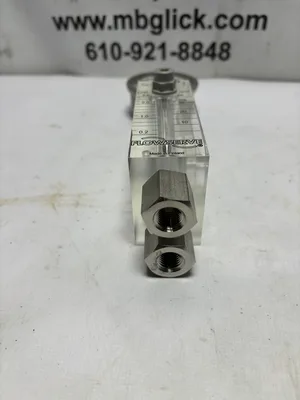Flowserve Seal Gard Flow Meter 0-40 GPH (2.6 lpm) PN: UKD00SG1040