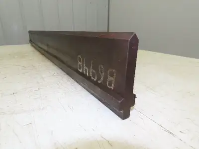 Press Brake Punch Die 44" Long 90° V 5/8" W 3-3/4" H 1/2" Tang
