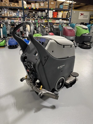 Advance SC450 Walk-Behind Floor Scrubber Factory Demo