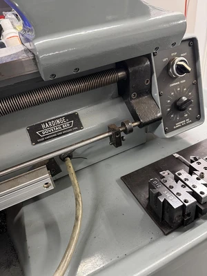 Used 2023 Hardinge HLV-H, Vari-Speed, 5C-Collet, Acu-Rite DRO, 3-Jaw, Precision Lathes New Jersey US | Machinery Values #1334035