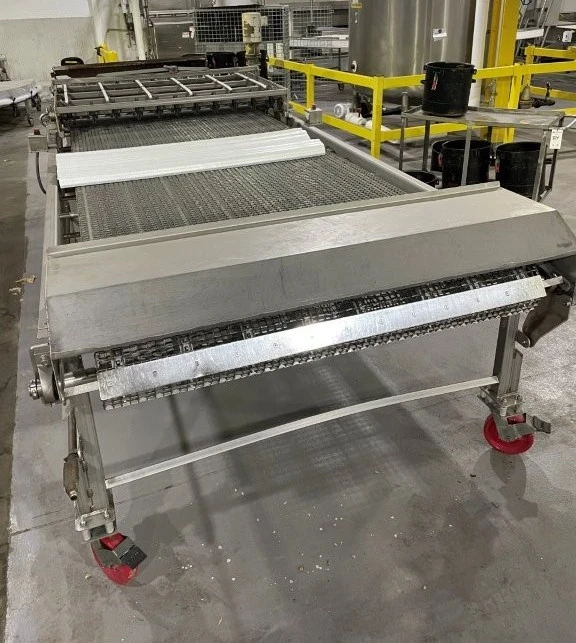60” Wide Stainless Steel Conveyor
