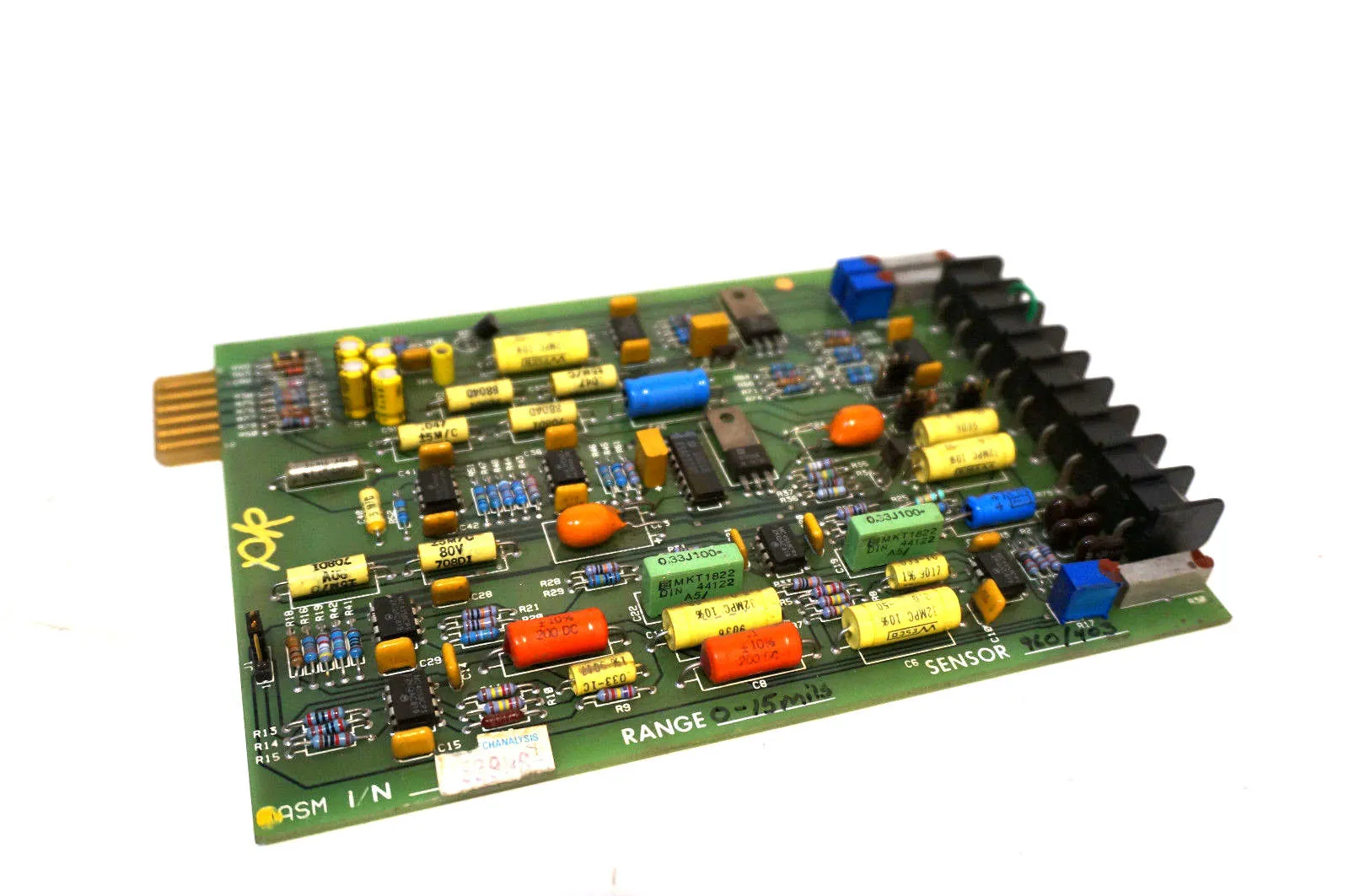 USED IRD MECHANALYSIS 32996 PC BOARD