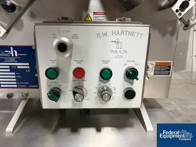 Used RW Hartnett R. W. Hartnett Tablet / Capsule Printer, Model Delta-STD Tablet Presses Ohio US | Federal Equipment Company #1463511