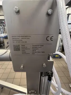 USED 2021 BAKON B.V. FOOD EQUIPMENT TRANSFER PUMP