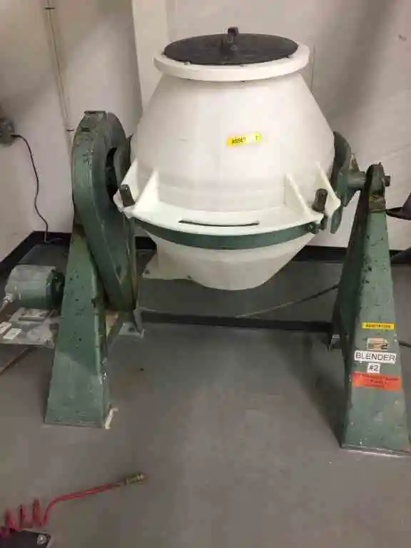 paul abbe 2.5 cu ft double cone mixer