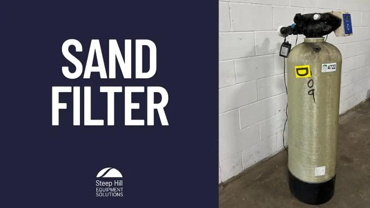 Can Line Sand Filter