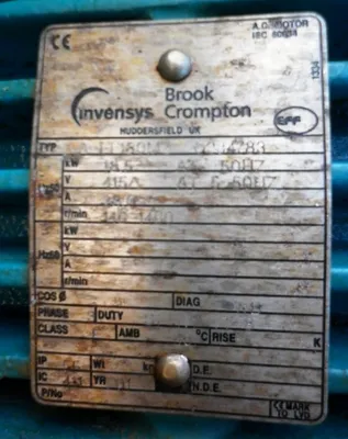 Broadbent type 46A 47 x 16 perforate basket centrifuge, 316SS.
