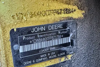 Used 2015 DEERE 844K II Wheel Loaders New York US | Proxy Equipment #1382999