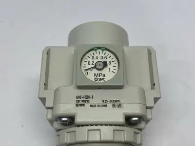 USED SMC MODULAR PRESSURE REGULATOR 0.05~0.85MPA SET PRESS