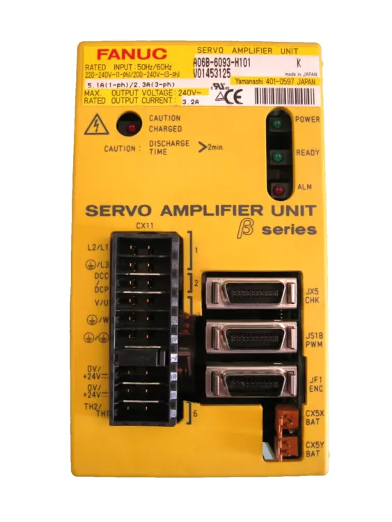 Used FANUC A06B-6093-H101 K Motor Control Parts New Hampshire US | Bitter End Trading #1126767