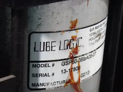 USED 2013 LUBE LOGIC GSP5035LBA0507