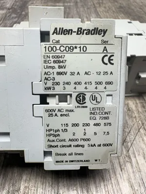 ALLEN BRADLEY 100-C09*10 Electrical/PLC/Automation | ESS Industrial Equipment Sales (8)