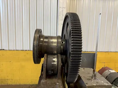 120" SWING X 208" LONG WELDING SYSTEMS HEADSTOCK & TAILSTOCK POWERED WELDING POSITIONER / PIPE ROLLER: YOBRO #23957