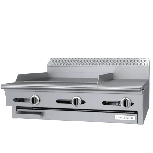 Garland C36-3M 36" Gas Range Top w/ Hot Top/Griddle - Modular, Natural Gas