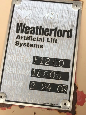 Used Weatherford Pump Engines Qty 20 See Pictures for Information Pumps Oklahoma US | Borderless Services #1378273