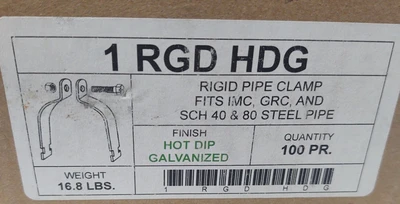 NEW RGD HDG 1" RGD HDG
