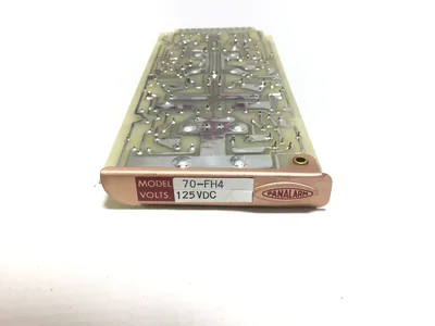 Panalarm 70-FH4 Negative Logic Flasher Board 125VDC Rev 2