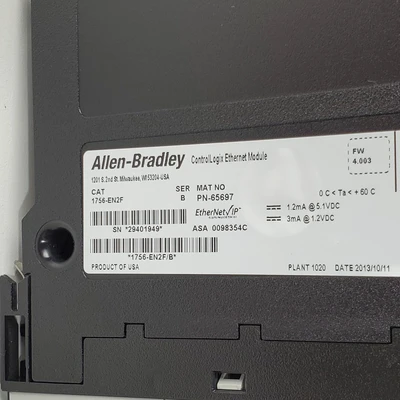 Allen-Bradley 1756-EN2F / B Industrial Networking, Connectivity & Interface Modules | American Industrial Supply Co. (7)