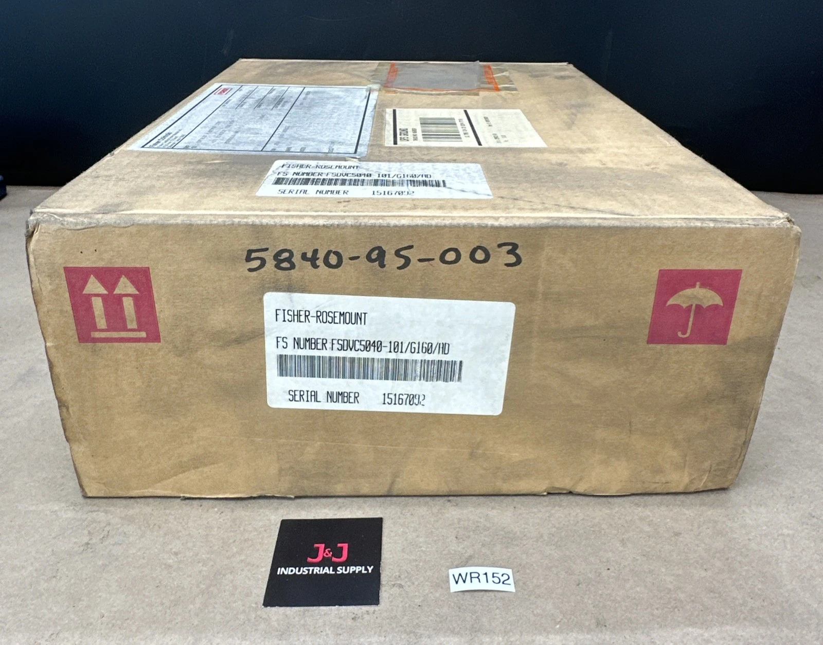 NEW Fisher Rosemount FSDVC5040-101/G160/AD
