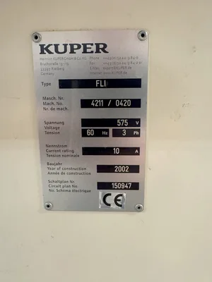 Kuper FL1 Veneer Splicer