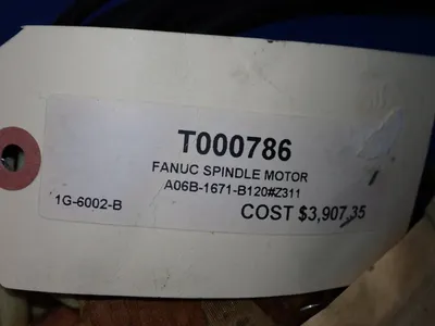 New | in-Stock FANUC A06B1671B120#Z311 Spindle Motors | HGR 24 #734616