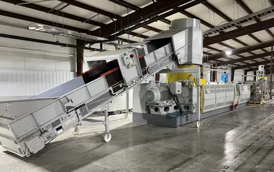 NGR Plastic Recycling Pelletizing System Model C: GRAN 165-170 V HD