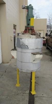 50 gallon Stainless Steel Mix Tank, 316L S/S, 25 psi/FV