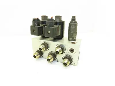 PowerBoss Minuteman SW/62U Hydraulic Solenoid Valve & Manifold Eaton 6130262001