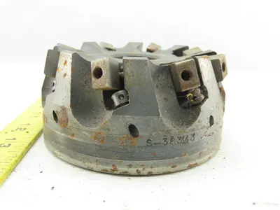 Dijet SMC4008-11021 4" Indexable Face Mill Cutter 1-1/2" Arbor 8 Flute
