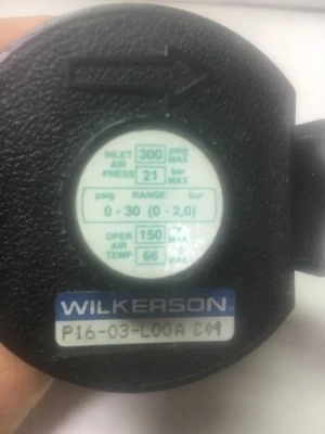 USED Wilkerson P16-03-L00A C09
