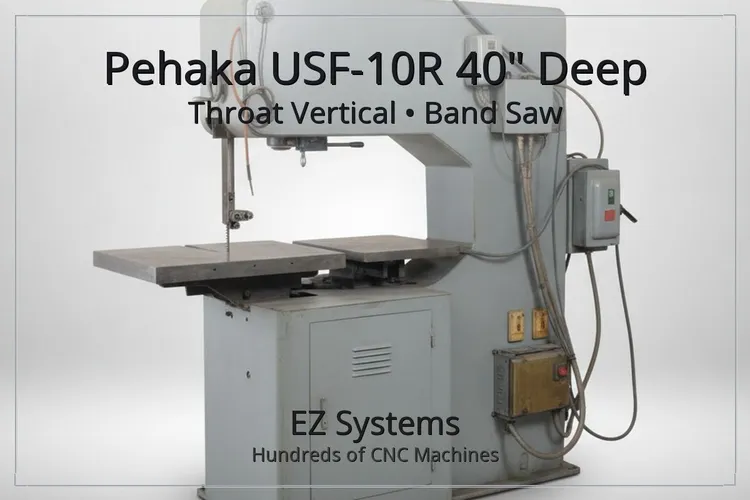 Used PEHAKA USF-10R Vertical Band Saws California US | [EZ] EZ Systems #1290070