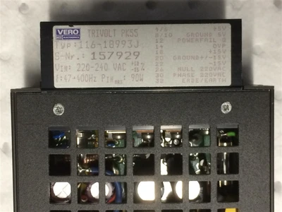 USED VERO ELECTRONICS PK55   VERO TRIVOLT  (1,2)-POWER SUPPLY