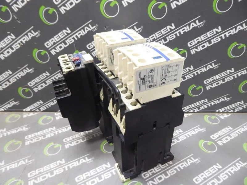 7.5 HP Telemecanique LP1 D0901 Reversing Contactor Assembly 1000V 8kV Used
