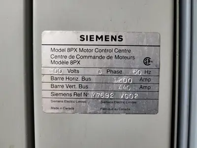 Used SIEMENS Y7692 V003 Misc Electrical & Power Parts British Columbia CA | Lenmark #251179