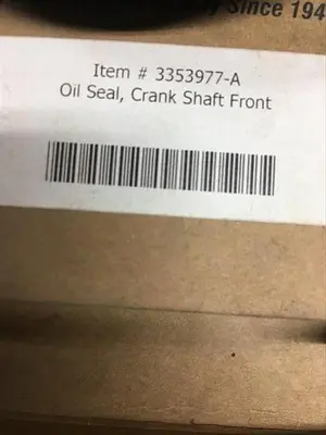 Used INTERSTATE CRANKSHAFT SEAL KIT FOR CUMMINS C-SERIES - 3353977 Engine Parts & Accessories Pennsylvania US | East West Machinery & Drilling #1416546