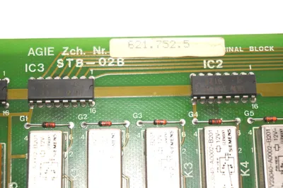 USED AGIE USA STB-02 B PC BOARD 621.752.5 STB02B