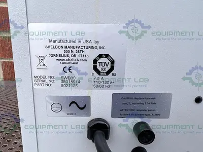 USED SHELDON MANUFACTURING SWB30 DEEP WATER BATH 30 L